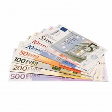 Euro-Bankscheine Satz