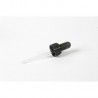 Geschmacksgläser: Pipette mit Schraubdeckel, schwarz