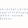 Bewegliches Alphabet, mittel: Druckschrift, blau (intern. englische Ausführung)
