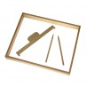 Sand tray with clear base & smoothing Tool