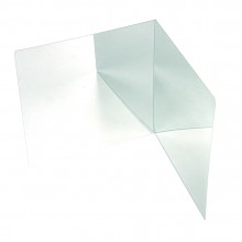 Additional plastic safety mirror