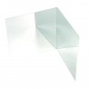 Additional plastic safety mirror