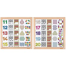 Counting diagrams 11 -15 + 16-20