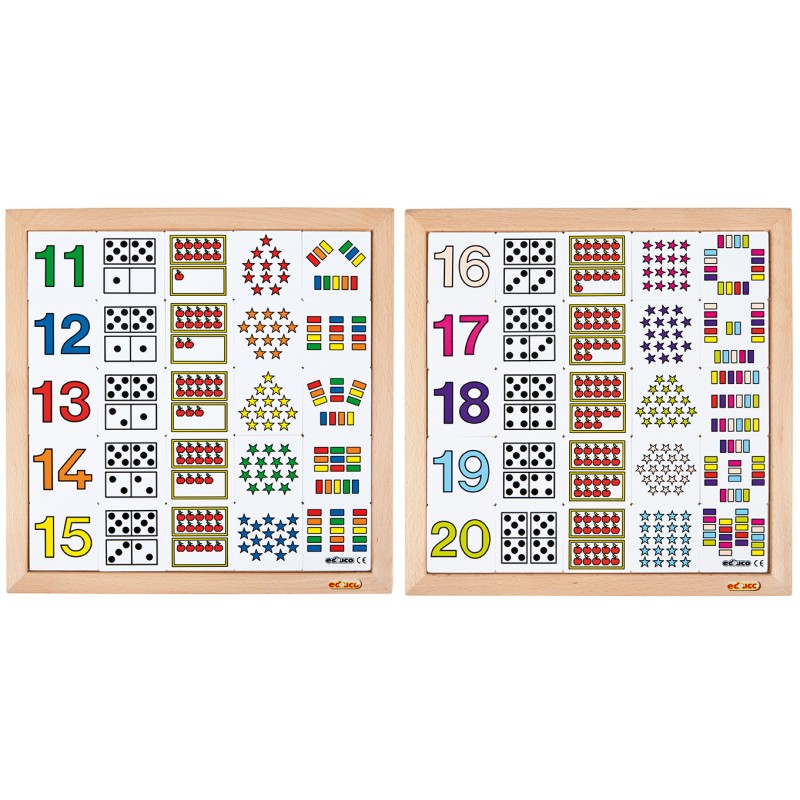 Counting diagrams 11 -15 + 16-20