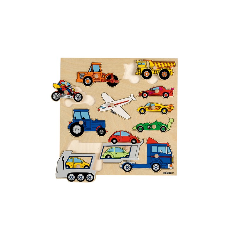Knob puzzle - vehicles (11)