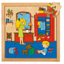 Hygiene puzzle - getting dressed
