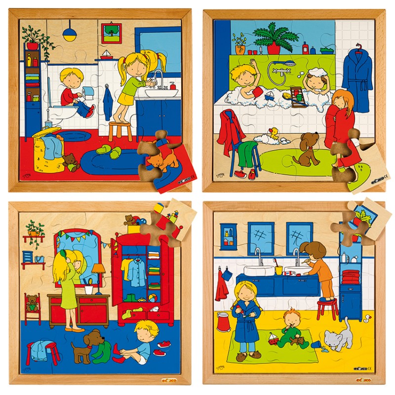 Puzzle hygieny - súprava 4