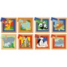 Animal puzzles mother + child - set of 8