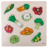 Knob puzzle - vegetables