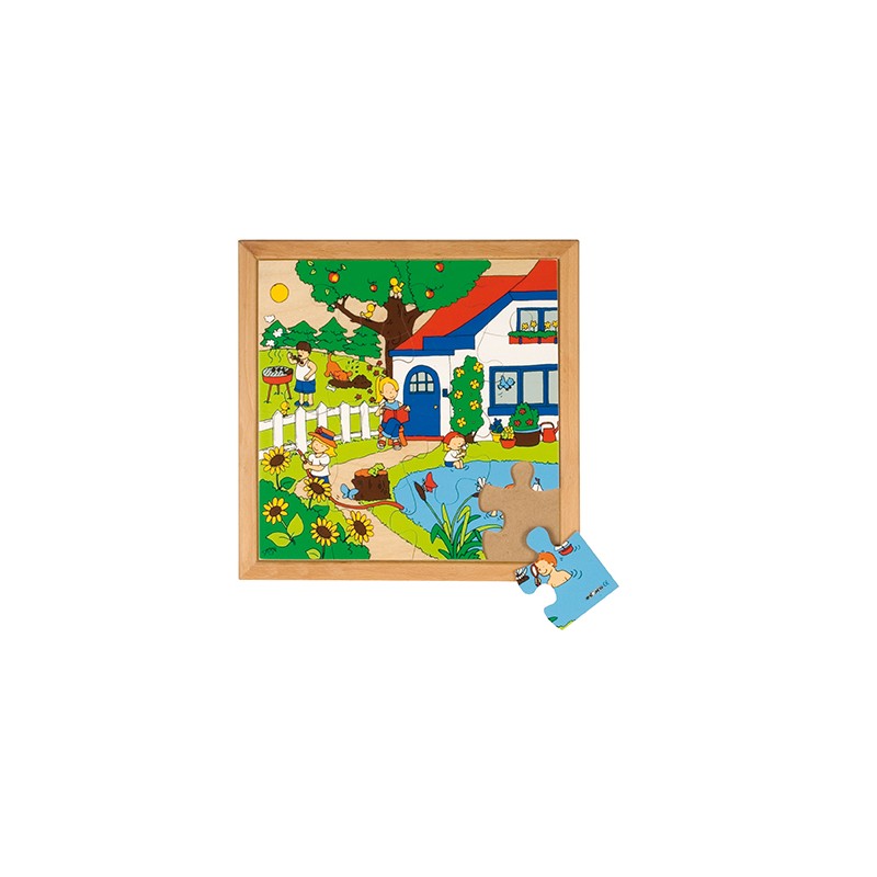 Puzzle ročných období 1 - leto