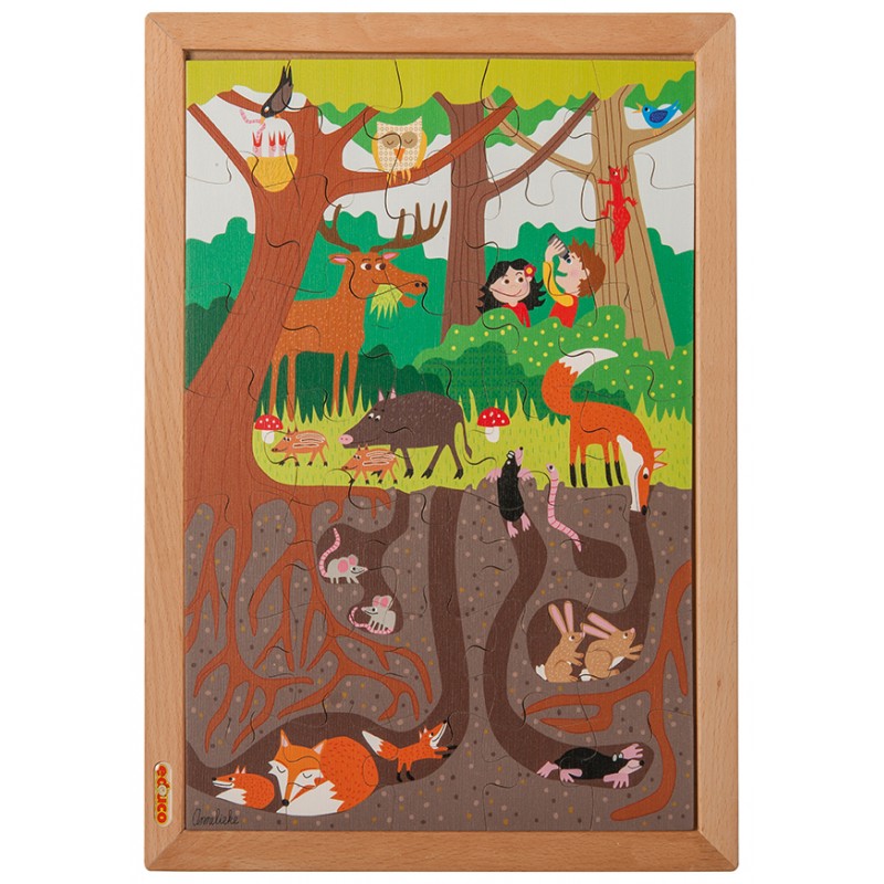 Nad a pod puzzle - Forest (35)