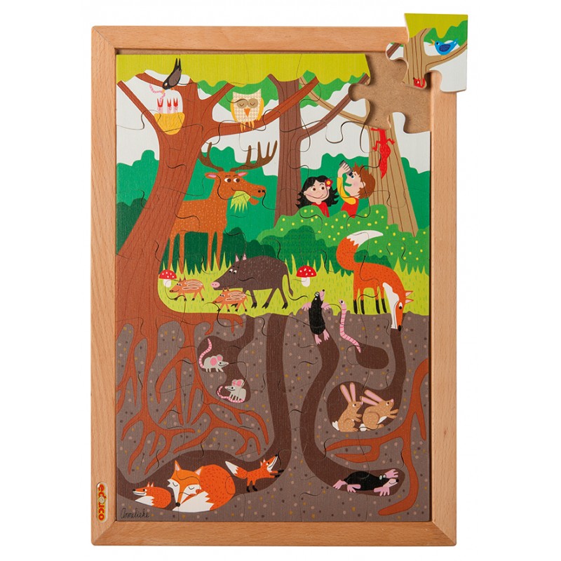 Nad a pod puzzle - Forest (35)