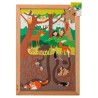 Oberhalb und unterhalb Puzzle - Wald (35)