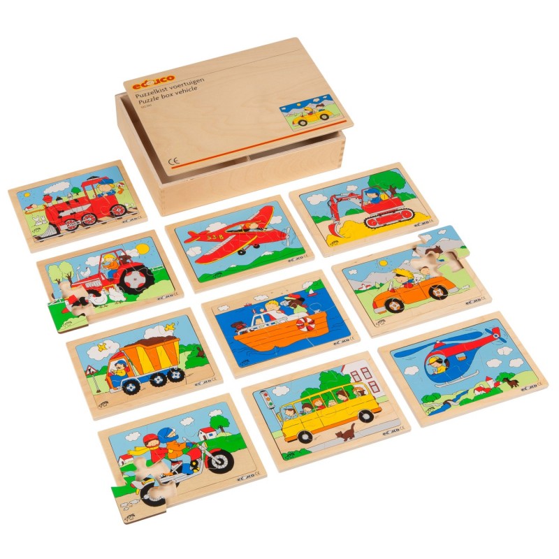 Vehicle puzzle box