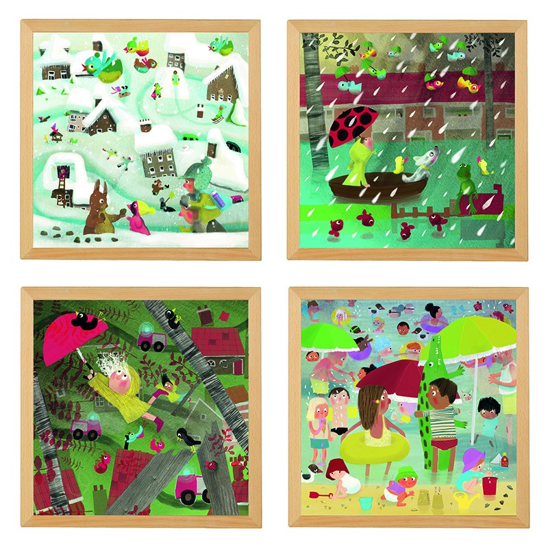 Extreme weather conditions - Set of 4