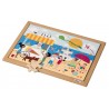 Math puzzle - addition and subtraction up to 12