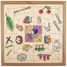 Spider sorting puzzle - quantities