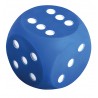 Dot dice blue