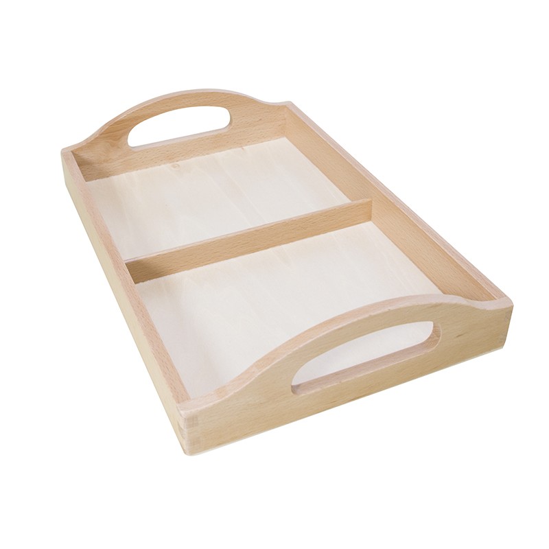 Tablett - abgeteilt (28 x 18.5cm)