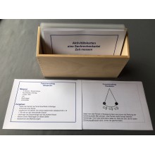 Aktivitätskarten - Sachrechnen zur Zeitmessung" in Slovenský is "Aktivita karty - Riešenie úloh na meranie času"