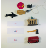 Montessori čítacie boxy