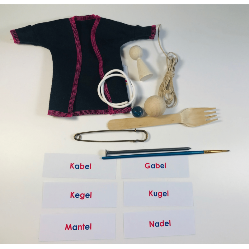 Montessori čítacie boxy