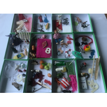 Phonogramové čítacie nádoby podľa Montessori