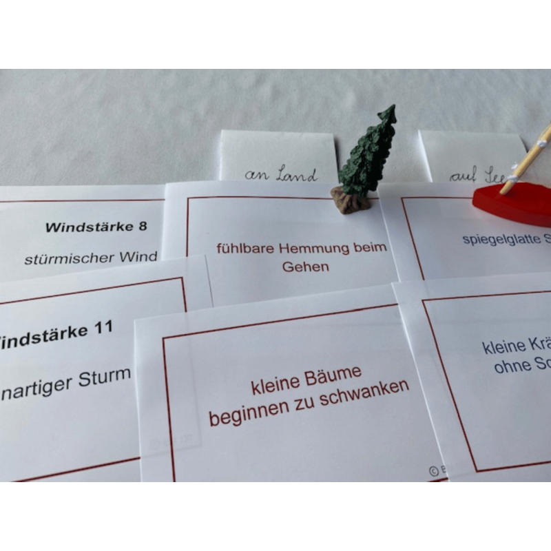 Windspiel zur Beaufort-Skala