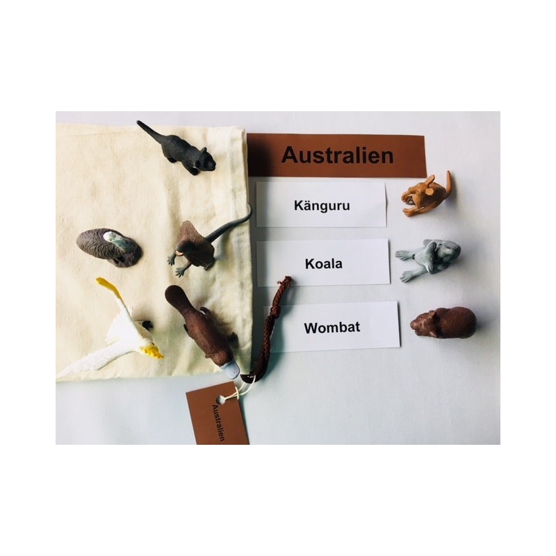 Tiere der Kontinente