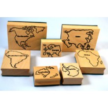 Stamp of the continents