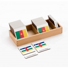 Vlajky Afriky - Klasifikačné mapy - Nemčina