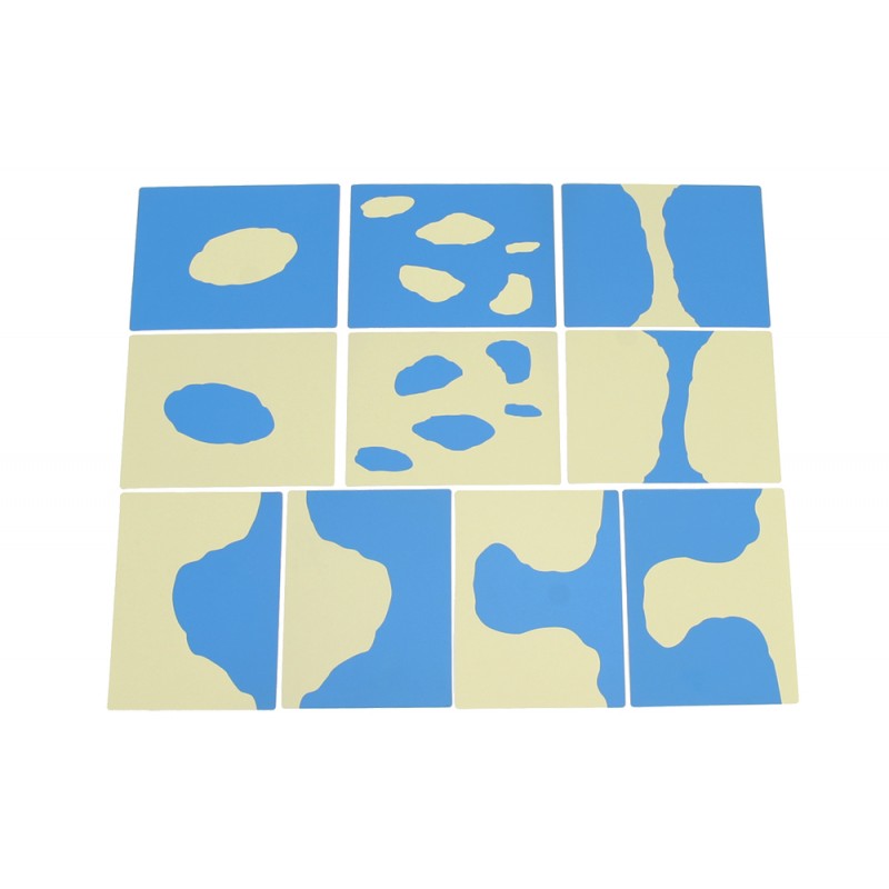 Land- und Wasserformen SET A