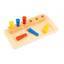 Place the pin