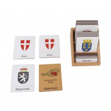 Österreich - Landeswappen - Klassifikationskarten - Deutsch