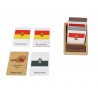 Österreich - Länderflaggen - Klassifikationskarten - Deutsch