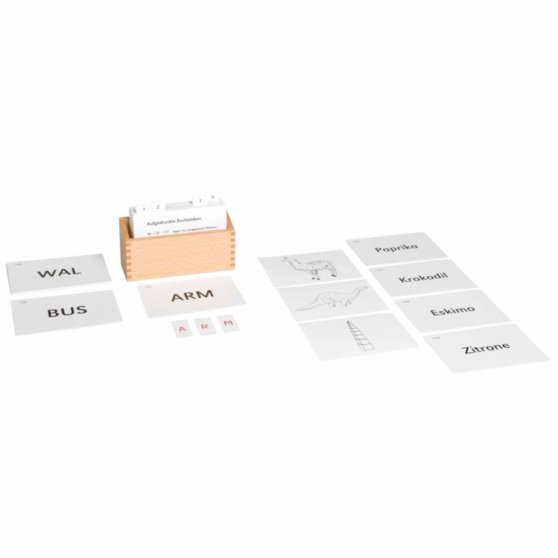 Picture file for the printed letters