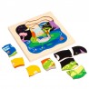 Wachstumpuzzle Frosch