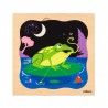 Wachstumpuzzle Frosch