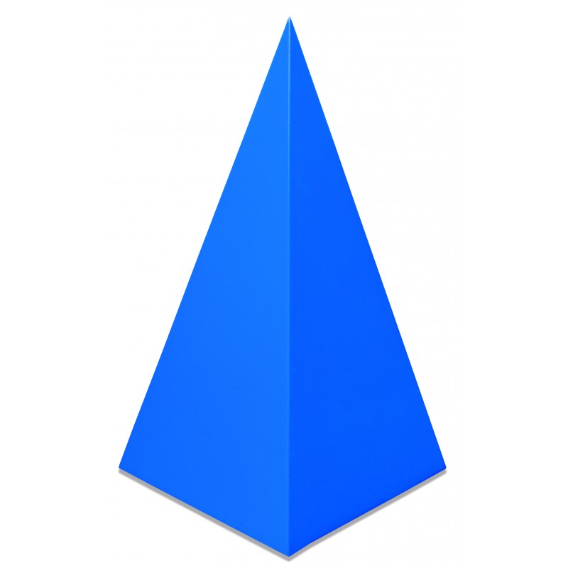 Große Geometrische Körper - Pyramide mit quadratischem Grundriss