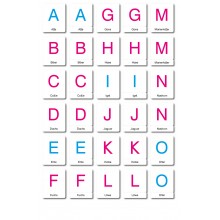 ABC Animals - Classification Cards - German