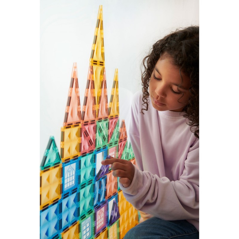Pastel Magnetic Building Blocks 70 Pieces