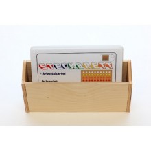 work card for pegboard