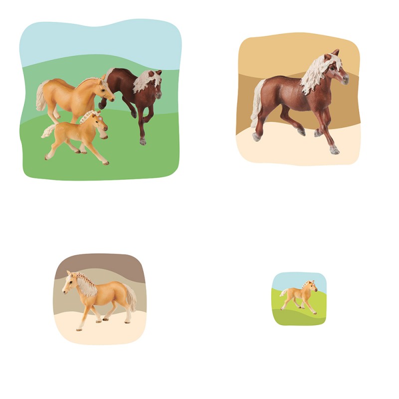Horse Family Growth Puzzle