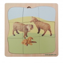 Sheep Family Growth Puzzle