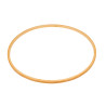 Hula hoop ring: transparent lacquered (60 cm)