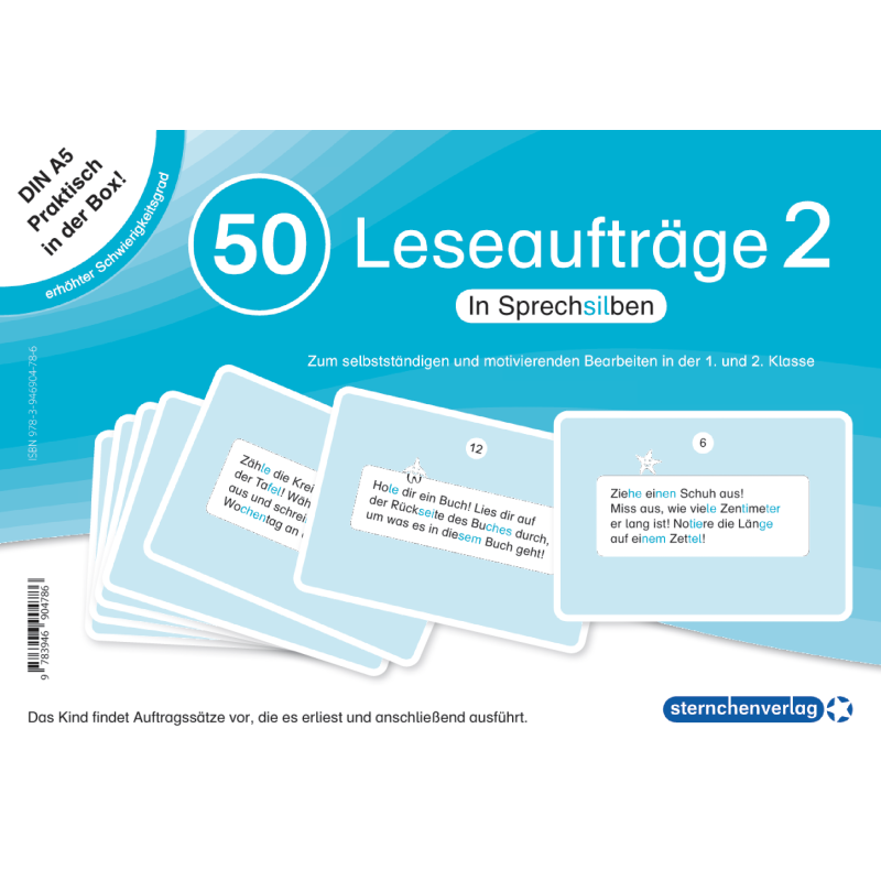 50 reading assignments 2 in the box for 1st and 2nd grade
