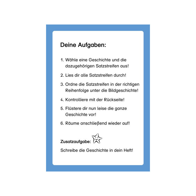 Arrange sentences part 1