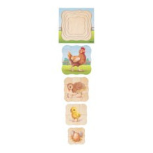 Wachstumspuzzle Huhn