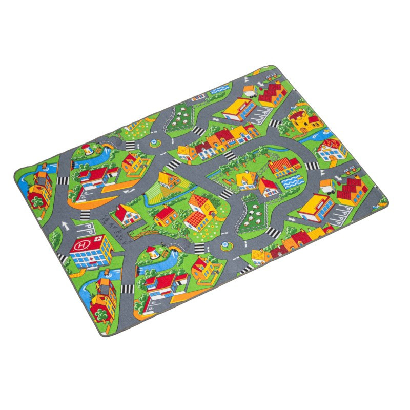 Verkehrsspielteppich - Stadt