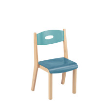 Stapelbarer Kinderstuhl blau
